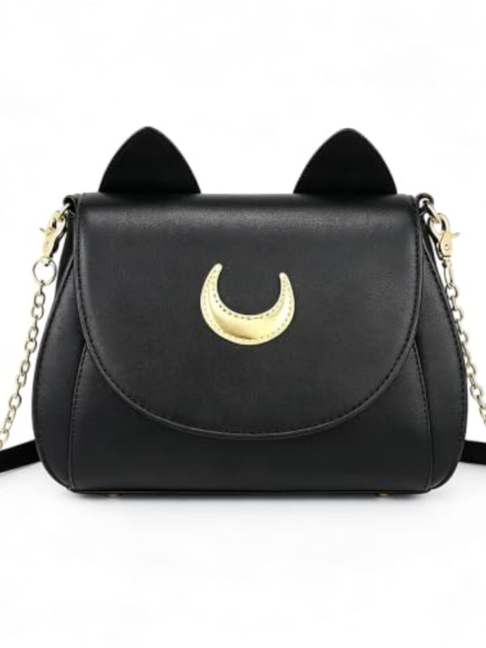 PU Leather Sailor Moon Shoulder Bag Cute Crossbody Purse
